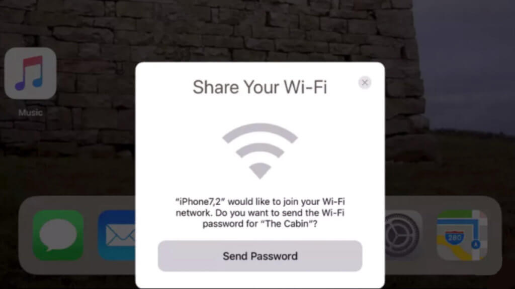 Подключение iPhone к Wi-Fi точке без пароля
