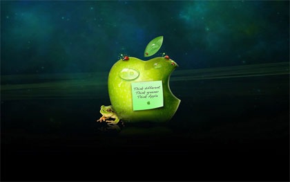 природный дизайн для обоев apple