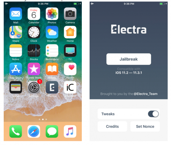 electra app start