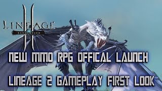 Lineage 2: Revolution - NEW MMORPG GAMEPLAY - Official Launch iOS/Android