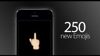 250 новых смайликов Emoji в iOS