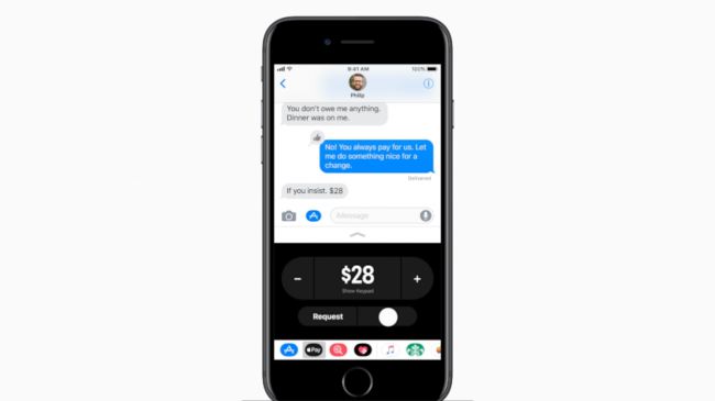 iMessage and Apple Pay