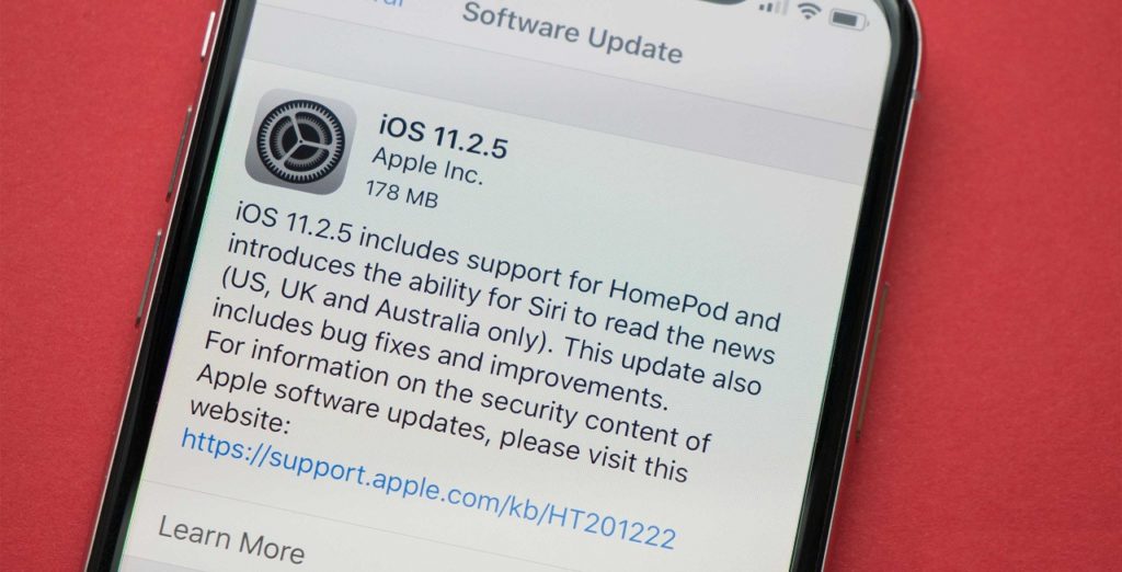 Скачать iOS 11.2.5