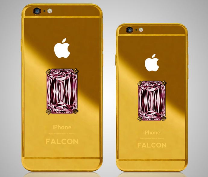 FALCON-SuperNova-18K-Gold-iPhone-Pink-Diamond