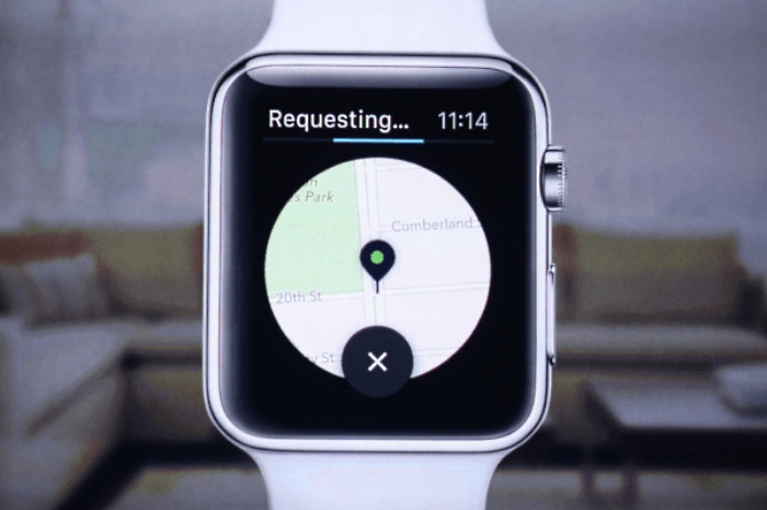 Приложения для Apple Watch: Uber