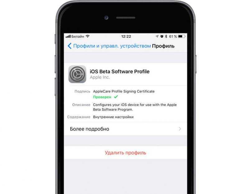 Как включить бета обновления ios