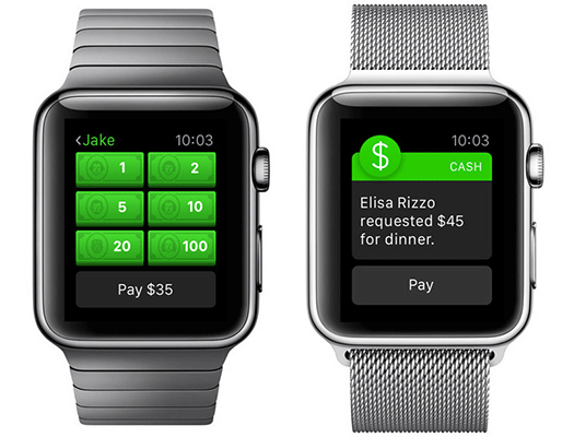 Оплата через Apple Watch