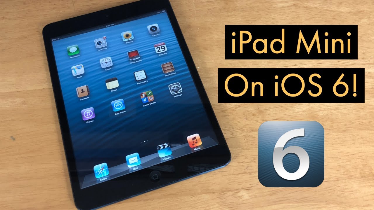 Обновляем ipad mini