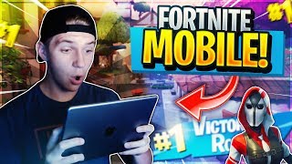 PRO FORTNITE MOBILE PLAYER on iOS // 650+ Wins // Fortnite Mobile Gameplay Live