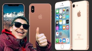 Финальный дизайн iPhone SE 2! Золотой iPhone X! Баг iOS 11 в рекламном видео Apple