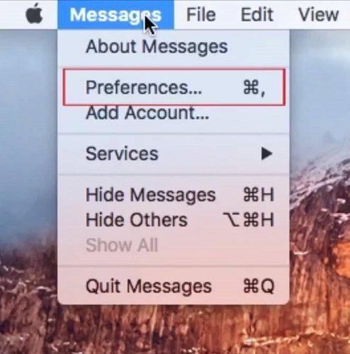 Как отключить iMessage на Mac