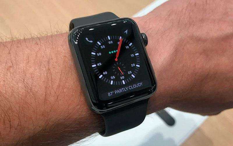Высотомер Apple Watch 3